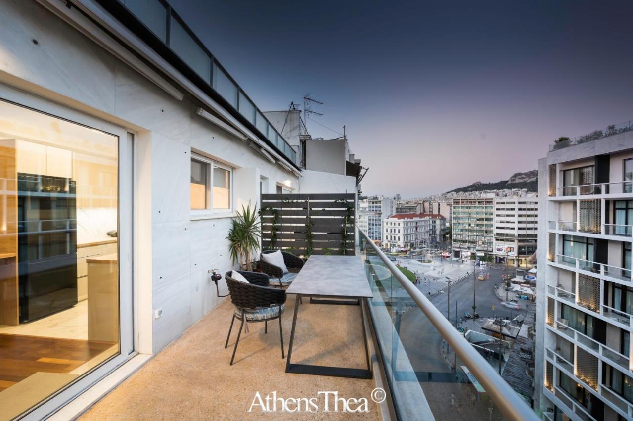 Athensthea Alpha Luxury Penthouse Apt In Omonia エクステリア 写真